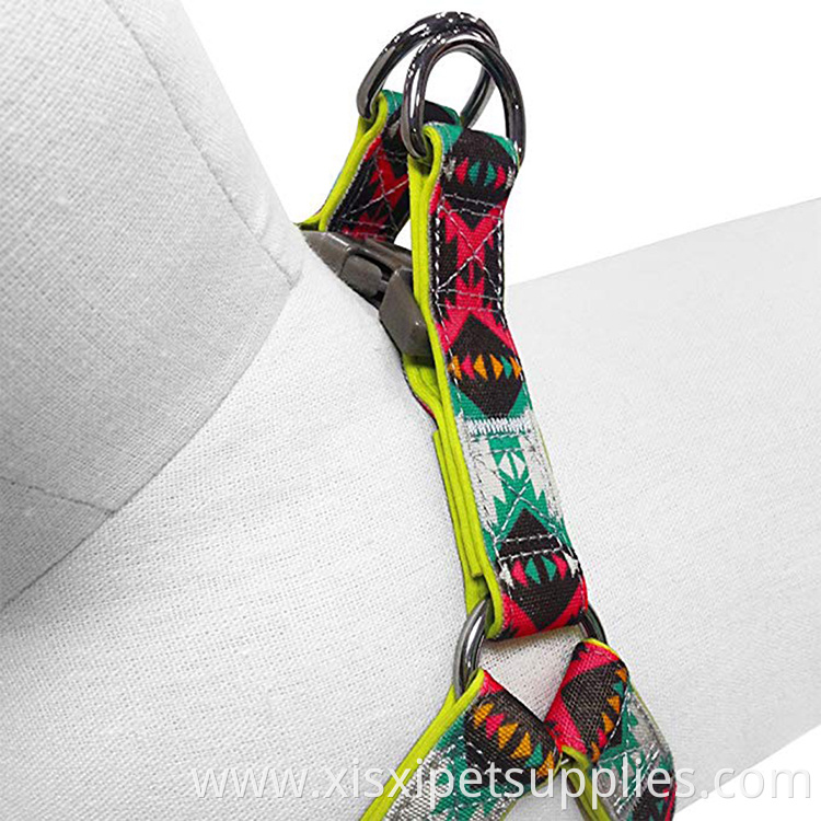 Dog Harness Comfortable Vintage Tribal Pattern Neoprene for Dogs Good Quality Metal Hook, and Etc Polyester 200 PCS Per Style